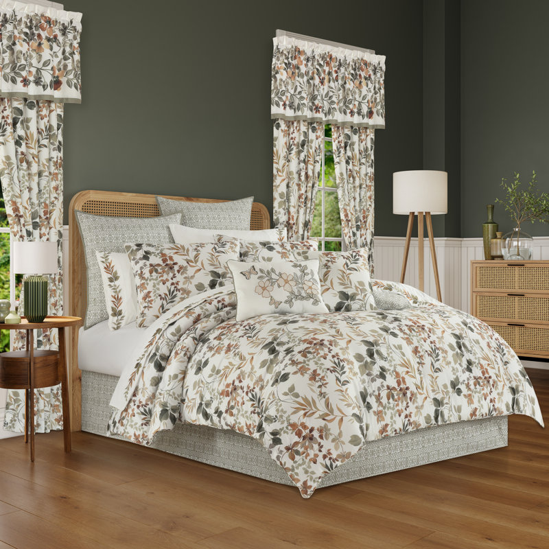 Evergreen Comforter Set King Comforter 2 King Shams